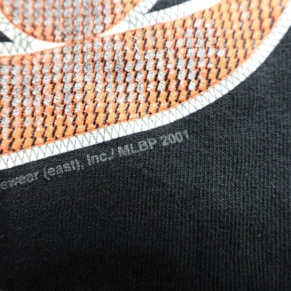 Vintage Baltimore Orioles Shirt Medium Black 2001 - Picture 3 of 9